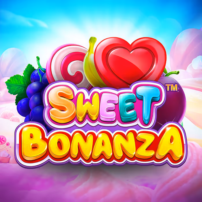 Sweet Bonanza slot game - colorful candy-themed slot with tumbling reels and multiplier features