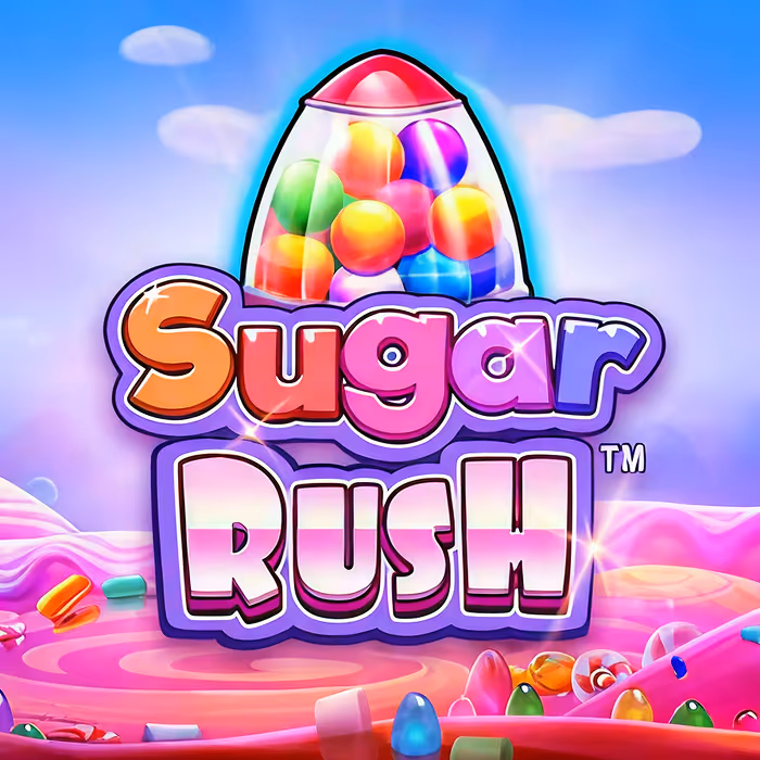 Sugar Rush slot game - sweet-themed slot with cluster pays and avalanche mechanics